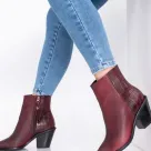 Botas de cuero de mujer