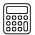 Ícono de una calculadora