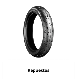 Imagen de una goma de rueda de moto